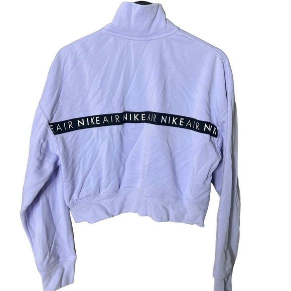 Nike Sportswear Crop 1/4 Zip Womens Large - Picture 2 of 3